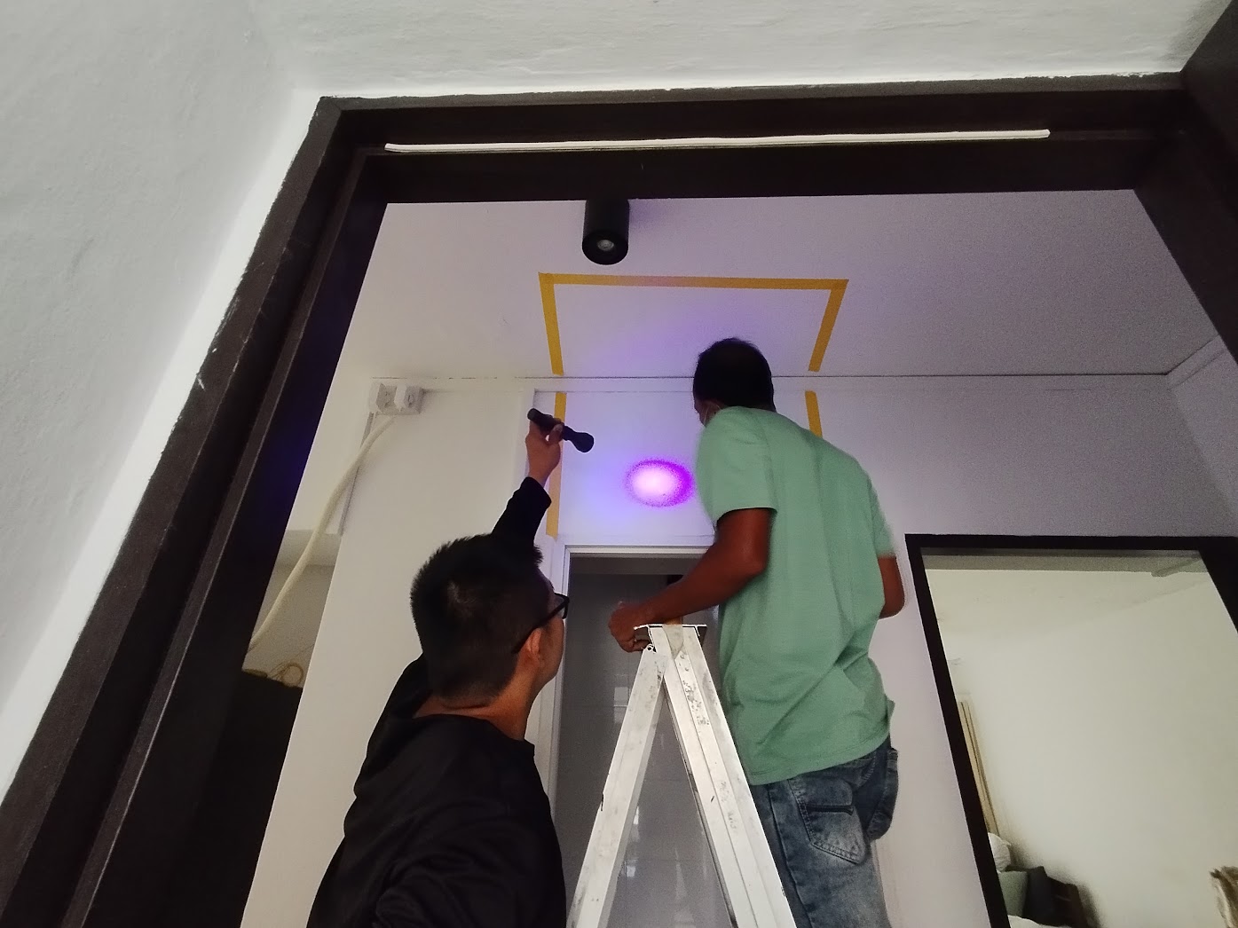 HDB Ceiling Leak Repair Singapore service visual
