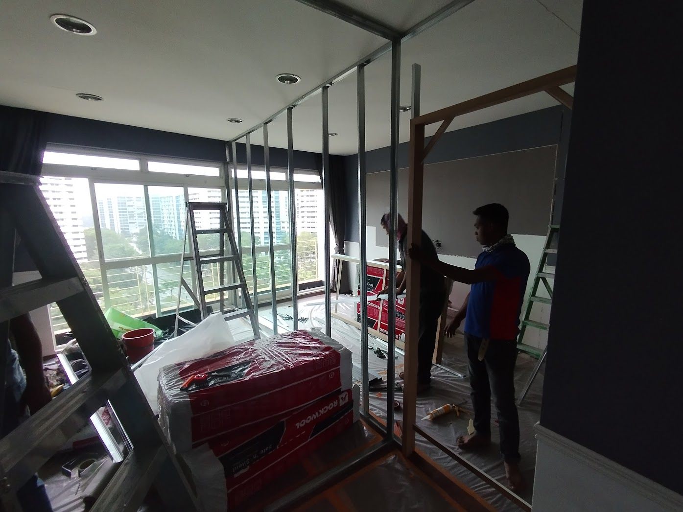 Renovation planning and finishing works for a Singapore property